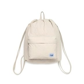 리백팩 CQK LE2501BG30BE 데일리 스트링백 베이지