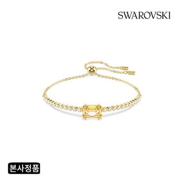 스와로브스키 [본사정품/쇼핑백증정] Matrix Tennis 골드 톤 팔찌M 5730699