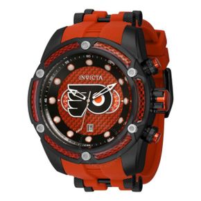 인빅타 NHL Philadelphia Flyers 쿼츠 오렌지 다이얼 남성 시계 42283