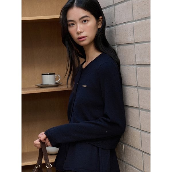 레이어링 가디건 세트 네이비 C028