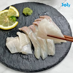 [도리마켓] 국내산 당일작업 대광어회 슬라이스 250g + 소스/해동지 증정