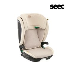 [8/12~18 3%적립]시크(SEEC) 아이사이즈 주니어 카시트 맥스 아이진(ISOFIX) 에버닌 베이지