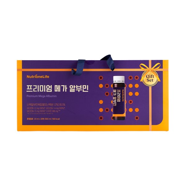 뉴트리원 프리미엄 메가 알부민 세트(20ml*28병)