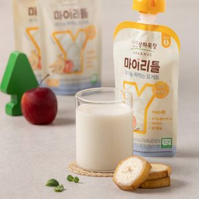 유기농 마이리틀 요거트 사과&바나나 255g (85g*3)