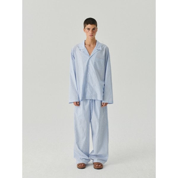 Baby Blue wide pajama set