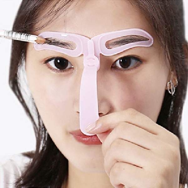 확대된 대표 눈썹 모양 틀 그리기 8종류 눈썹그리기 가이드