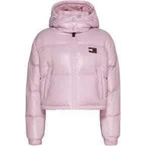 영국 타미힐피거 패딩 Tommy Hilfiger Alaska Puffed Women`s Down Jacket - Pink Model DW0DW16