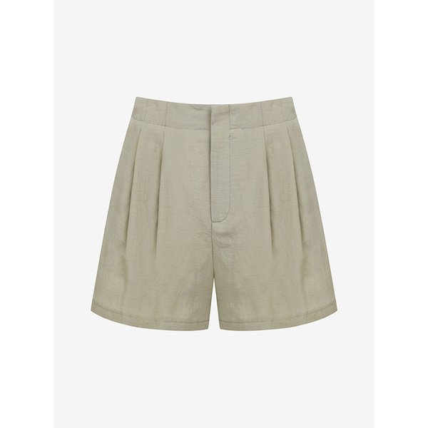 린넨 혼방 4부 하프 밴딩 팬츠 (VMPAF2246)