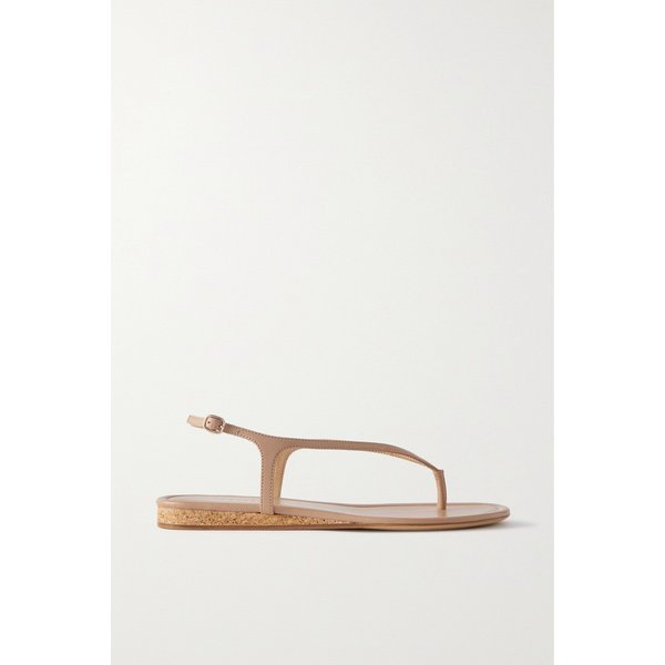 지아 가죽 샌들 카멜 1647597302418669