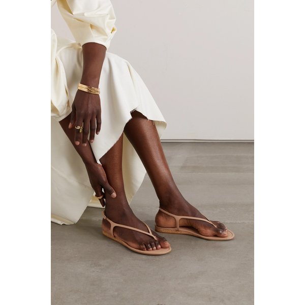 지아 가죽 샌들 카멜 1647597302418669