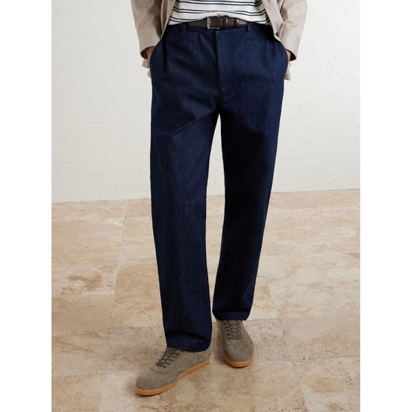 미스터 피 스웨이드 로우탑 스니커즈 46376663163066067