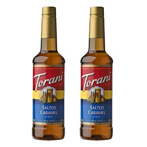 토라니 쏠트 카라멜향 시럽 Torani Salted Caramel Syrup 25oz 2개