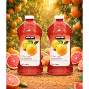 커클랜드 루비레드 자몽주스2.84L 2개 /과일쥬스