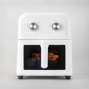 속이 보이는 미니 에어프라이어 6L 화이트 LCZ5400WT