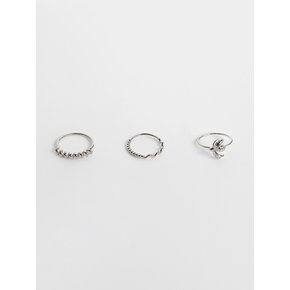 [3SET] ladybug ring set