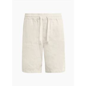 4679646 Joes Jeans Elastic Waist Linen Short In White Sands