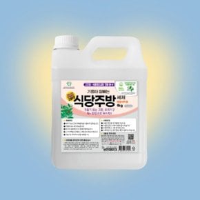 보현채우미 기름때 식당주방 클리너 4kg 브리오신 (WD3A929)