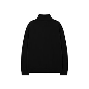 C로고 하프집업 맨투맨 블랙 CO2503CR08BK