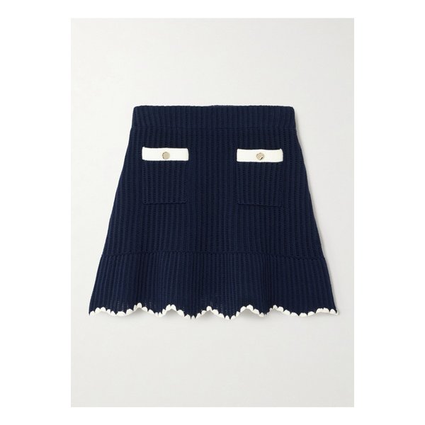 니트 미니 스커트 네이비 1647597338867207