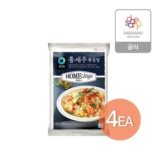  청정원 호밍스 통새우 볶음밥 420g x 5개