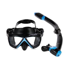 독일 크레씨 마스크 Cressi Italian Snorkel Set with Panoramic Mask 1440627