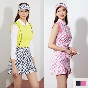 골프 여성 여름 큐롯 스커트 치마 채셔 여  BRK9932W_P081475464