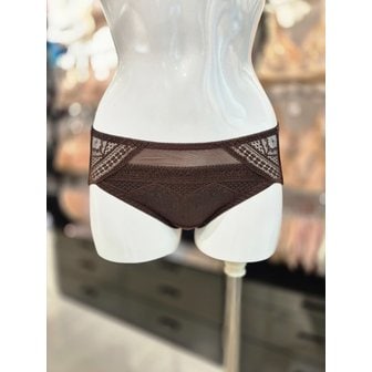 비너스 [시흥점] S 비너스 ) 24AW 저중심 레이스 브라 세트 헴팬티 단품  [VPT1800H-DB]