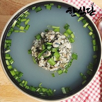  [한식단] 경남 하동 진한 섬진강 재첩국 500g x 5팩 해장