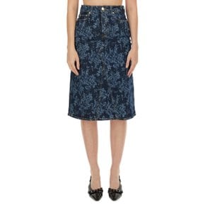 Midi skirt J1464_566 DENIM