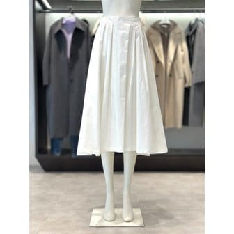 ZOOC [시흥점] 코튼 혼방 언발 기장 플레어 스커트 Z244MSD016