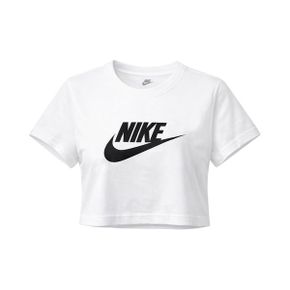 나이키 NSW 클럽 에센셜 크롭 여성 반팔티 화이트 BV6176 100_P417103182