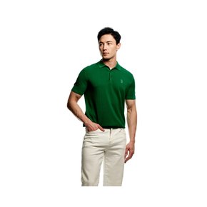 Polo Pique Short Sleeve Knit_Green