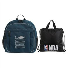 NBA키즈 SH04 NBA 고학년 3M 포인트 신학기 책가방 세트(가방,짐색 SET) K235AB006P