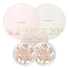 [시크릿특가] 2024 NEW AGE20S 디오리진 에센스 팩트 12.5g 본품+리필 (SPF50+ PA+++)