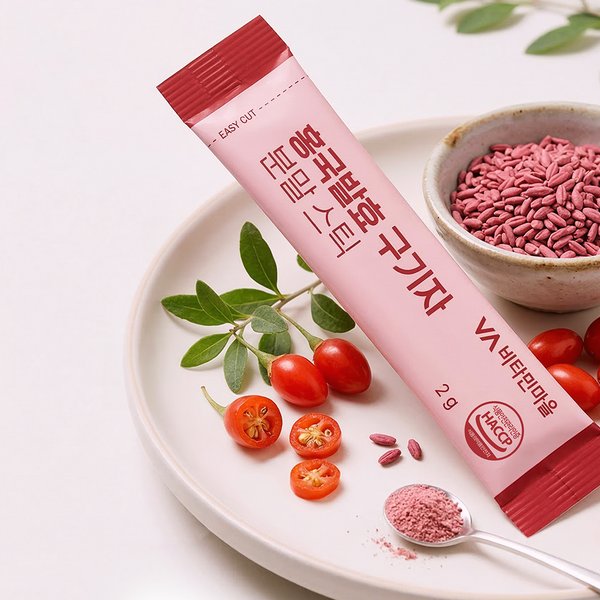 홍국발효 청양 구기자 분말스틱 30포 x 4박스 (총120포)