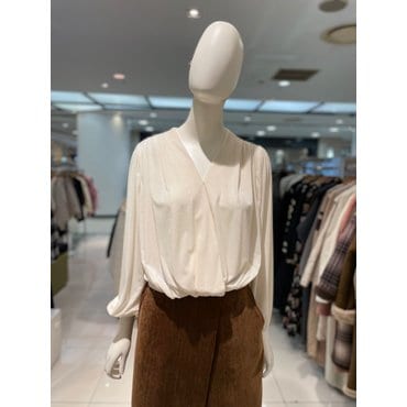 파프리카 [마산점단독최저가] 벨벳 랩 블라우스/LK1BL101