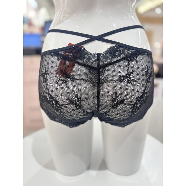 [여주점] 호피 레이스 망사 끈 여성 팬티 VPT1710S