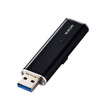  ELECOM SSD 128GB USB3.2(Gen1) Lite ESD-EMN0128GBKR 외장 휴대용 대응 초소형 블랙 데이터