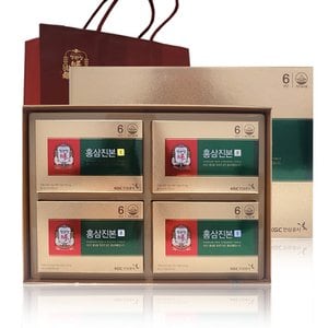  명절선물 정관장 홍삼진본 40ml x 20포 4세트 (쇼핑백포함)