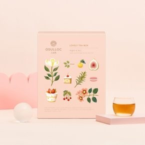본사직영 러블리티박스 12입(4종x3입) /선물세트/녹차