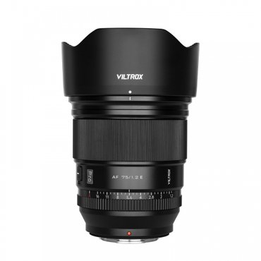  VILTROX AF 75mm F1.2 Z AF F1.2 단초점 중망원 렌즈 니콘 Z마운트용 교환 렌즈 오토 포커스