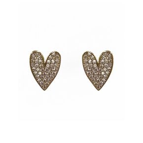 Flat Heart Earring