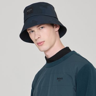 BOSS GOLF 보스골프 포레스트 카모 패디드 버킷 햇 UNISEX BLACK