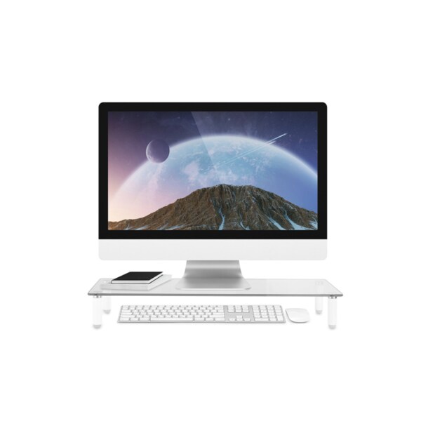 강화유리 노트북 컴퓨터 모니터 받침대 LDS-07