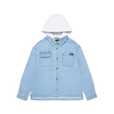 내셔널지오그래픽키즈 K251USH010 데님 셔켓 BLUE