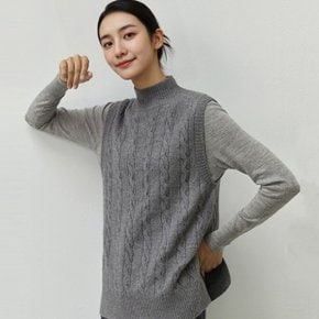 [최초가 89,900원][르포엠]네쥬 소프트 케이블 니트베스트 4종세트