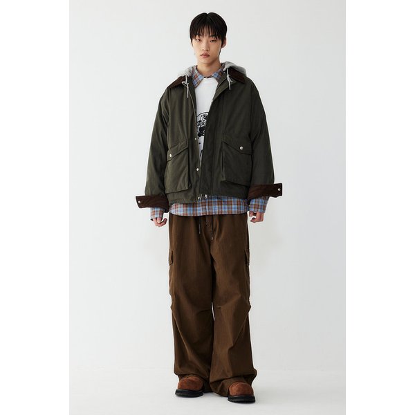 [리오더, MEN] 아웃포켓 MA1 후디 다운 점퍼 9155414122150