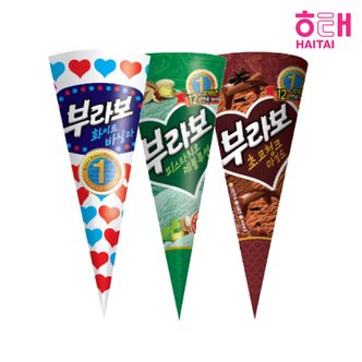  해태 부라보콘 3종 24개 세트 /아이스크림/간식