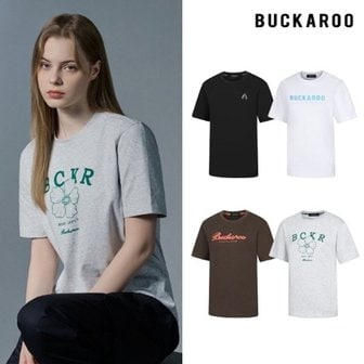  [BUCKAROO] 여성 버커루 흡한속건 반팔티셔츠 4종세트