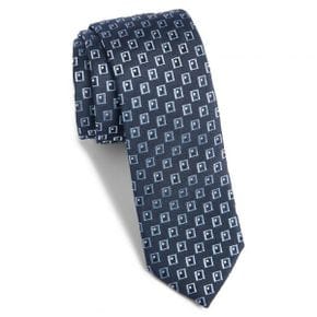 4871093 BOSS Embroidered Silk Tie 94788407